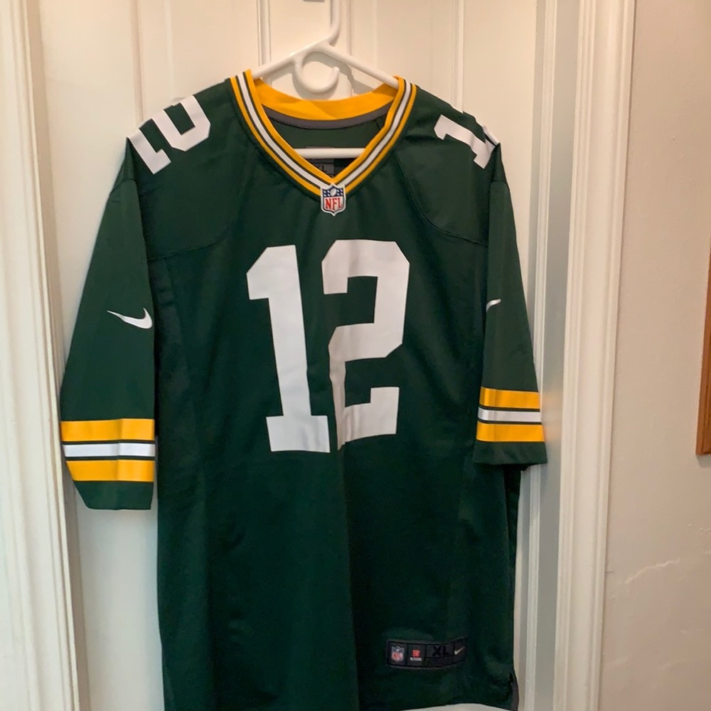 Aaron Rodgers Green Bay Packer Jersey